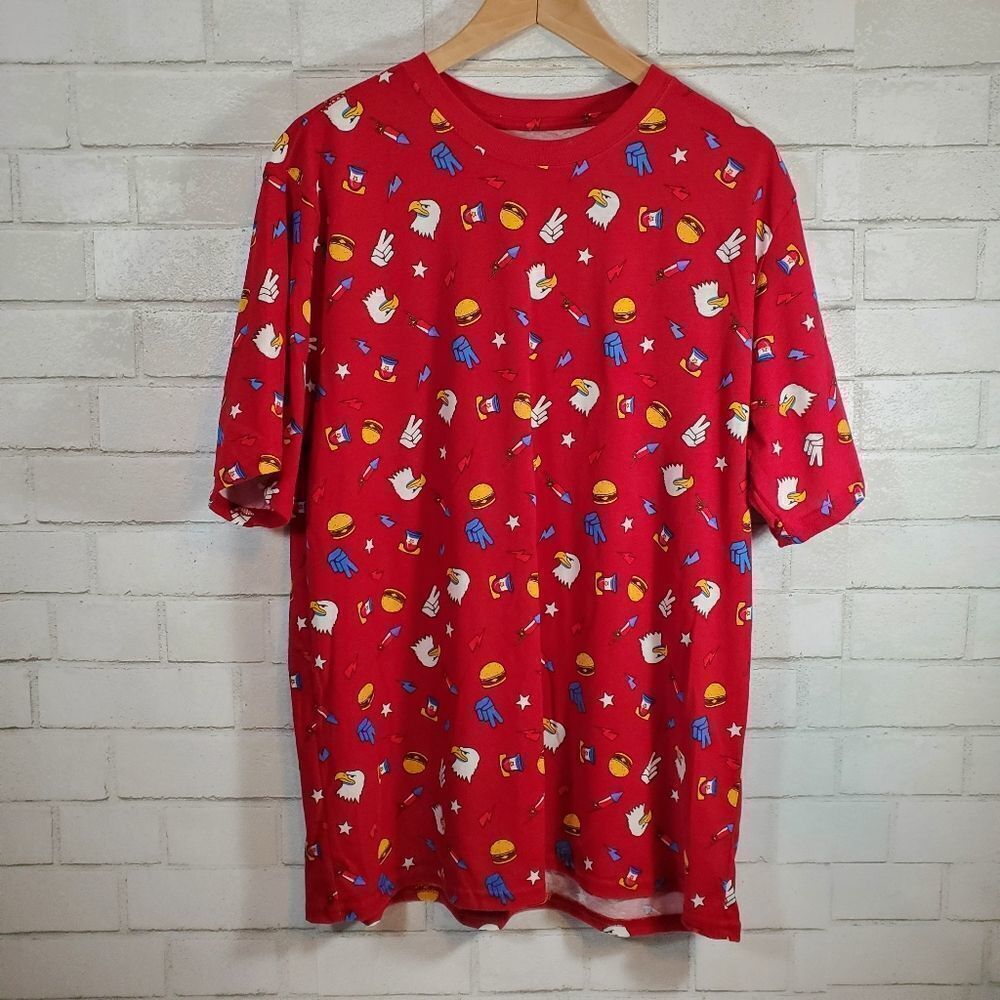Patriotic graphic short sleeve tee